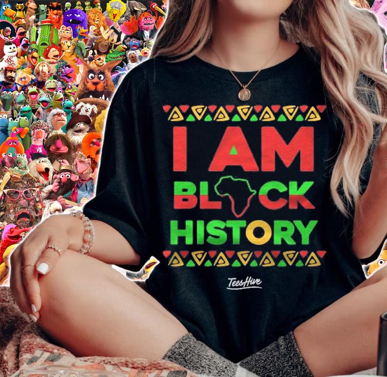 Afro American Gift Afrocentric Gift I Am Black History Month Shirt t-shirt