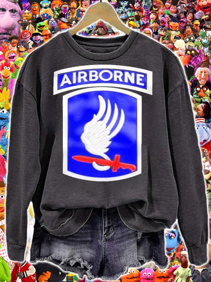 Airborne Logo Shirt t-shirt sweatshirt