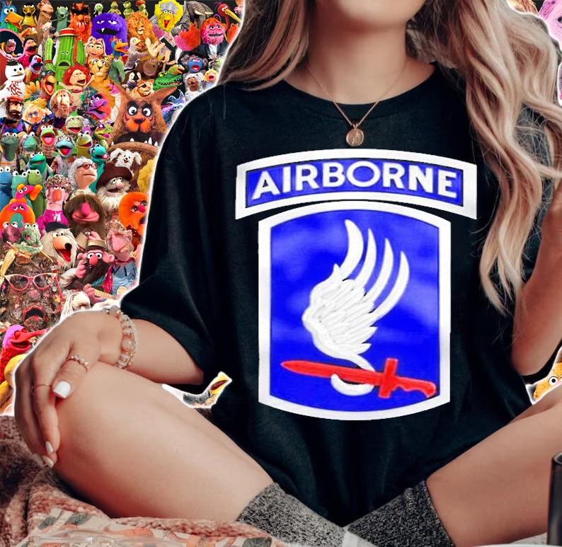 Airborne Logo Shirt t-shirt woman shirt