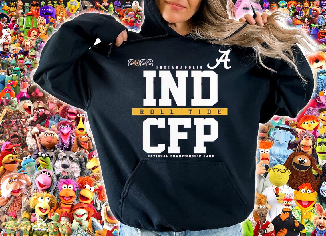 Alabama Crimson Tide Crimson College Football Playoff 2022 National Championship Game Bound Fade Shirt t-shirt hoodie