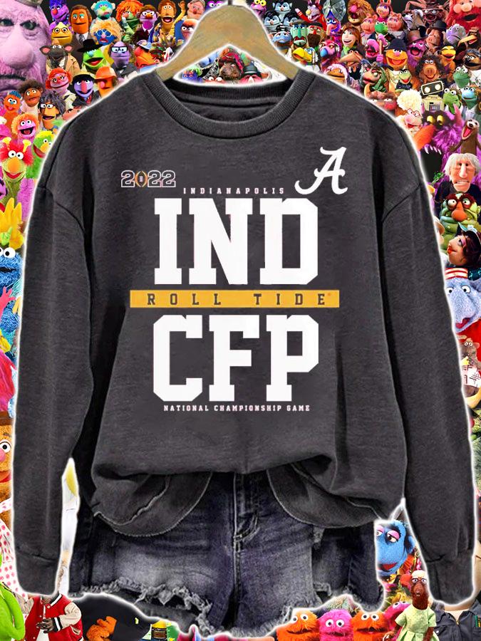 Alabama Crimson Tide Crimson College Football Playoff 2022 National Championship Game Bound Fade Shirt t-shirt sweatshirt