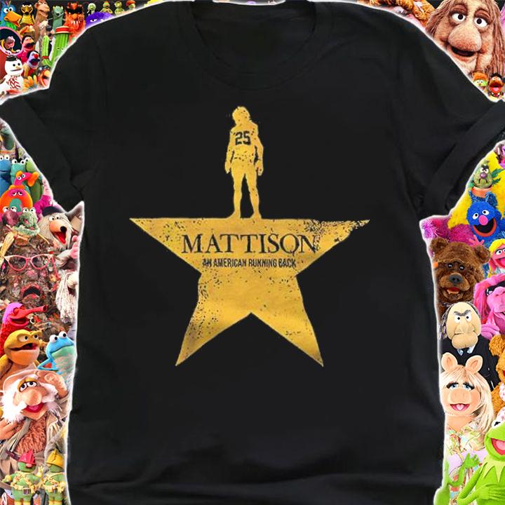 Alexander Mattison an American running back t-shirt shirt