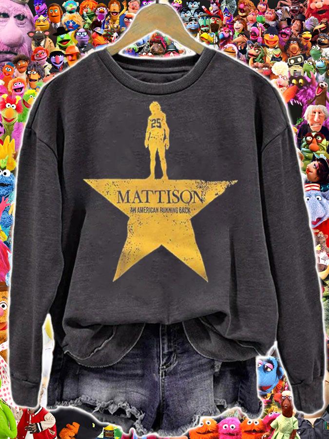 Alexander Mattison an American running back t-shirt sweatshirt