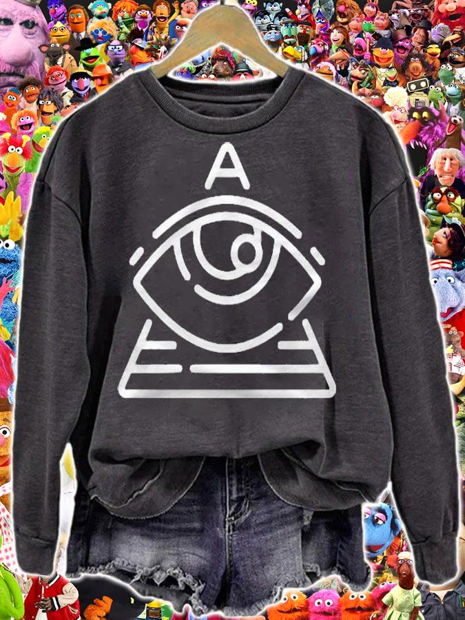 Ambition Rose Illuminati Triangle Eye Pullover Shirt t-shirt sweatshirt