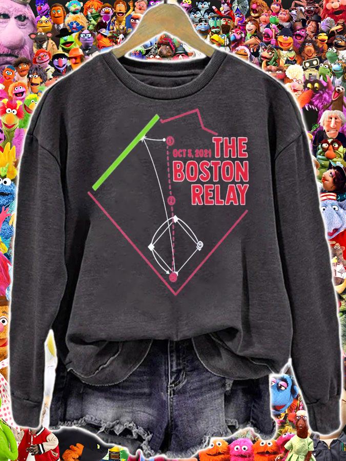 American League Wild Card The Boston Relay OCT 5 2021 Shirt t-shirt