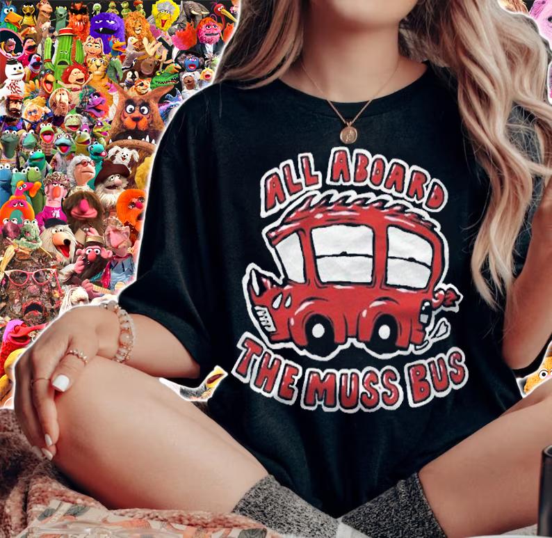 Arkansas all aboard the muss bus T-shirt t-shirt