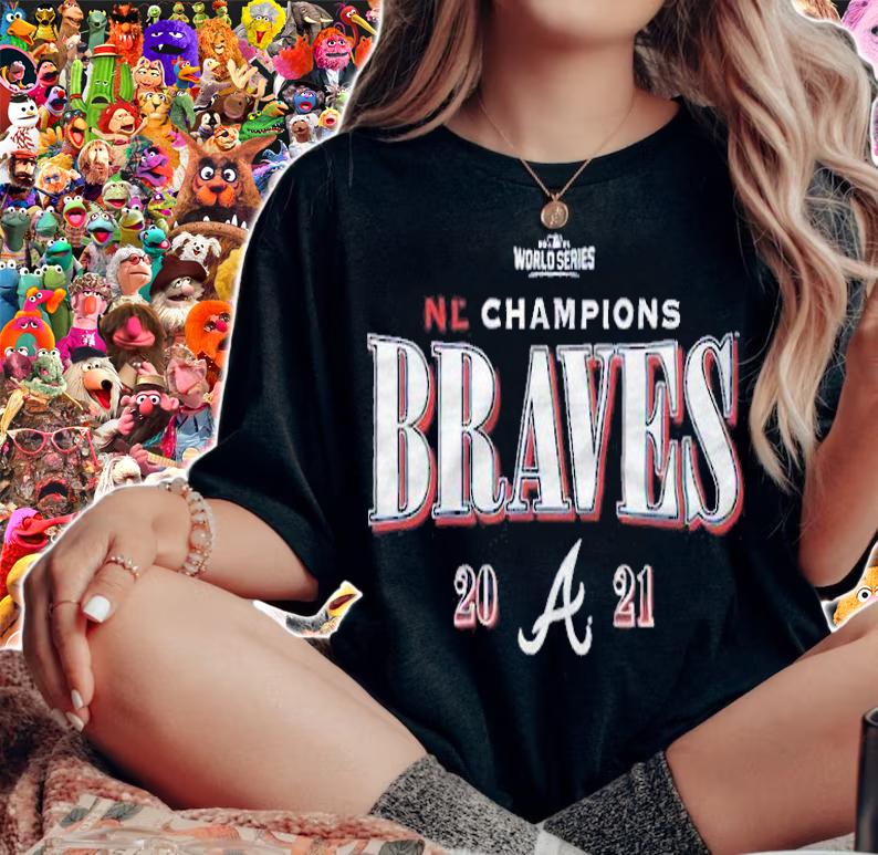 Atlanta Braves Youth 2021 National League Champions Roster T-Shirt t-shirt