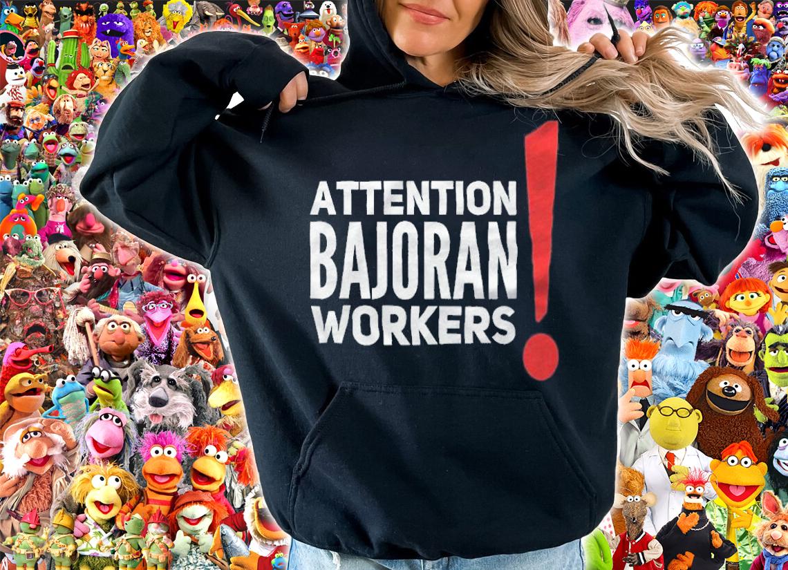 Attention Bajoran workers T-shirt t-shirt