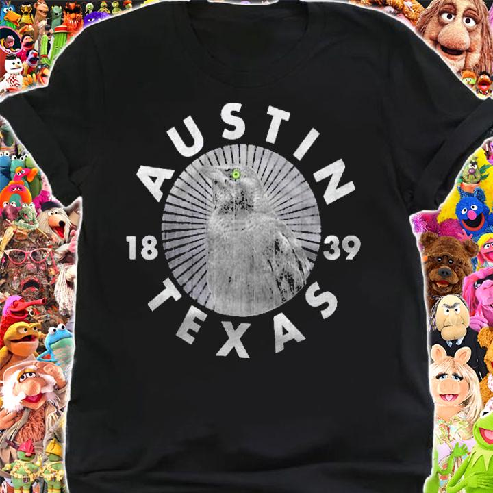 Austin Texas Distressed Grackle Slim Fit Shirt t-shirt