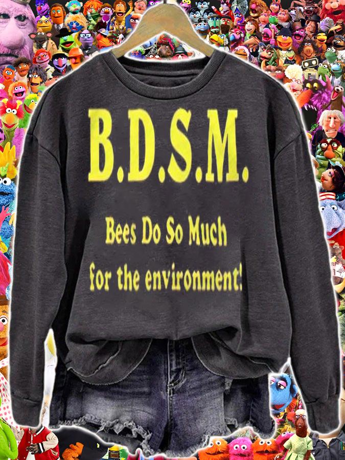 BDSM bees do so much for the environment 2022 T-shirt t-shirt sweatshirt
