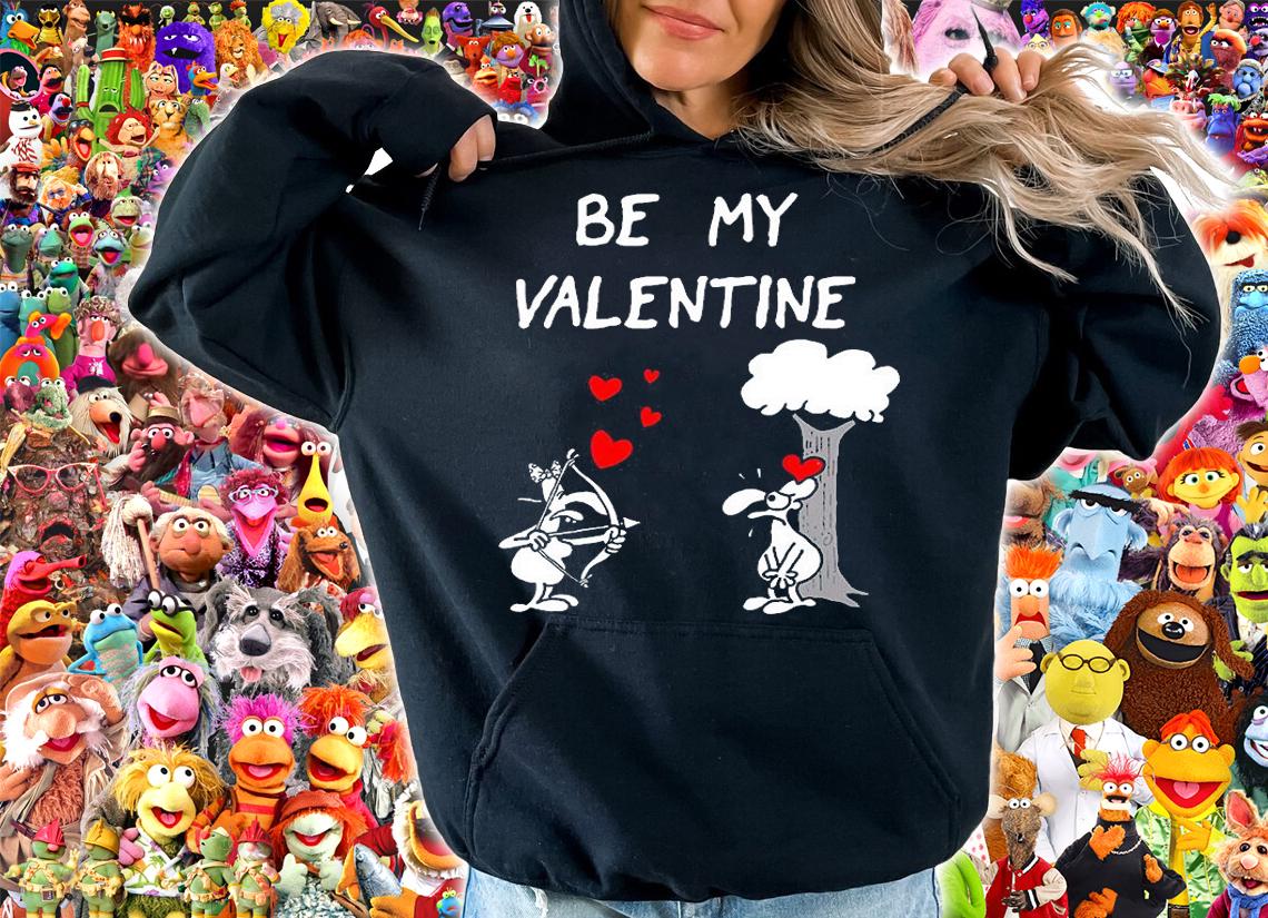 Be My Valentine Funny Loving Couple Outfit For Him T-Shirt t-shirt