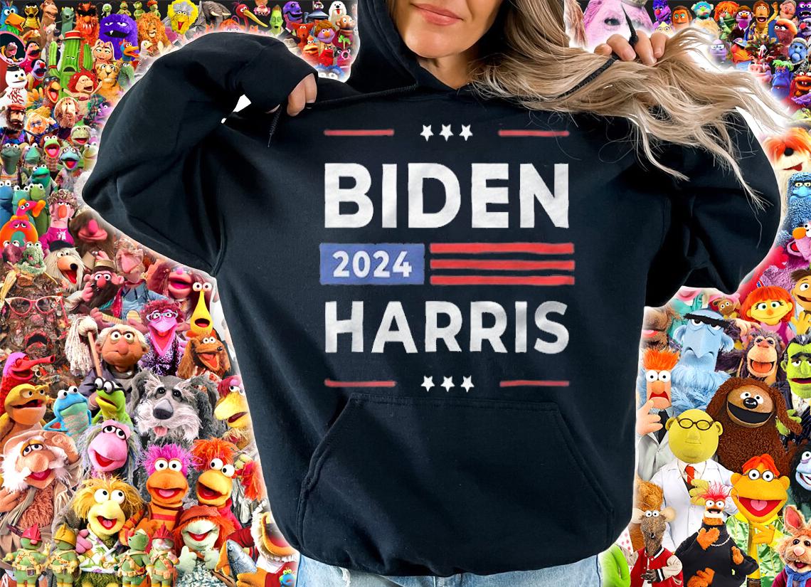 Biden Harris 2024 President American Flag Joe Biden Kamala T-Shirt t-shirt hoodie