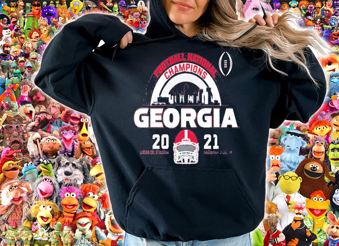 Blue 84 Georgia Bulldogs College Football Playoff 2021 National Champions Schedule Shirt t-shirt