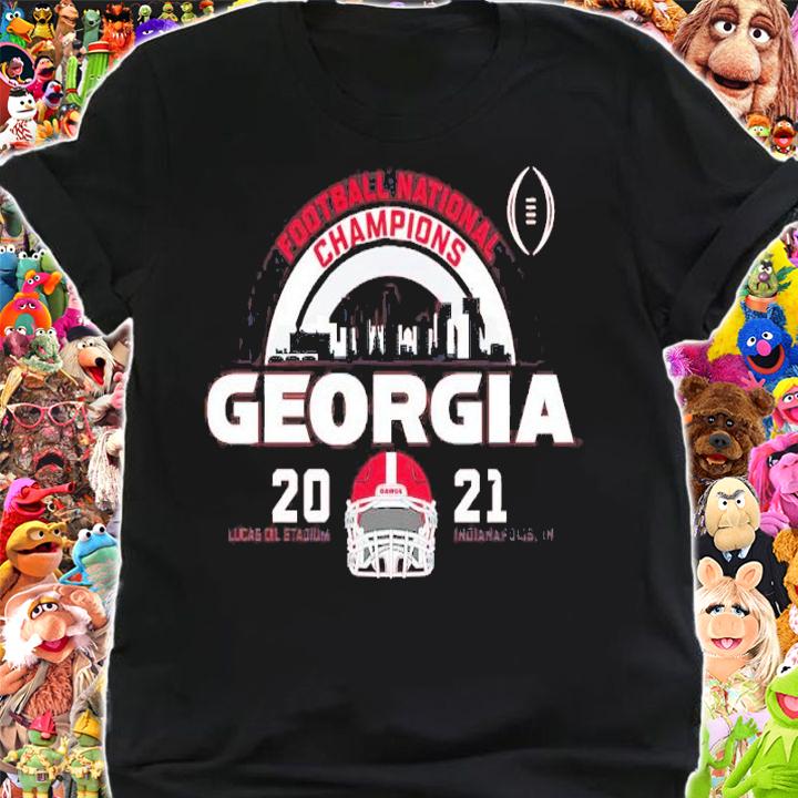 Blue 84 Georgia Bulldogs College Football Playoff 2021 National Champions Schedule Shirt t-shirt