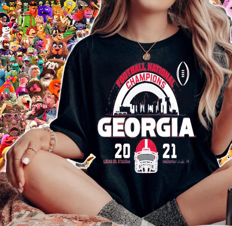 Blue 84 Georgia Bulldogs College Football Playoff 2021 National Champions Schedule Shirt t-shirt