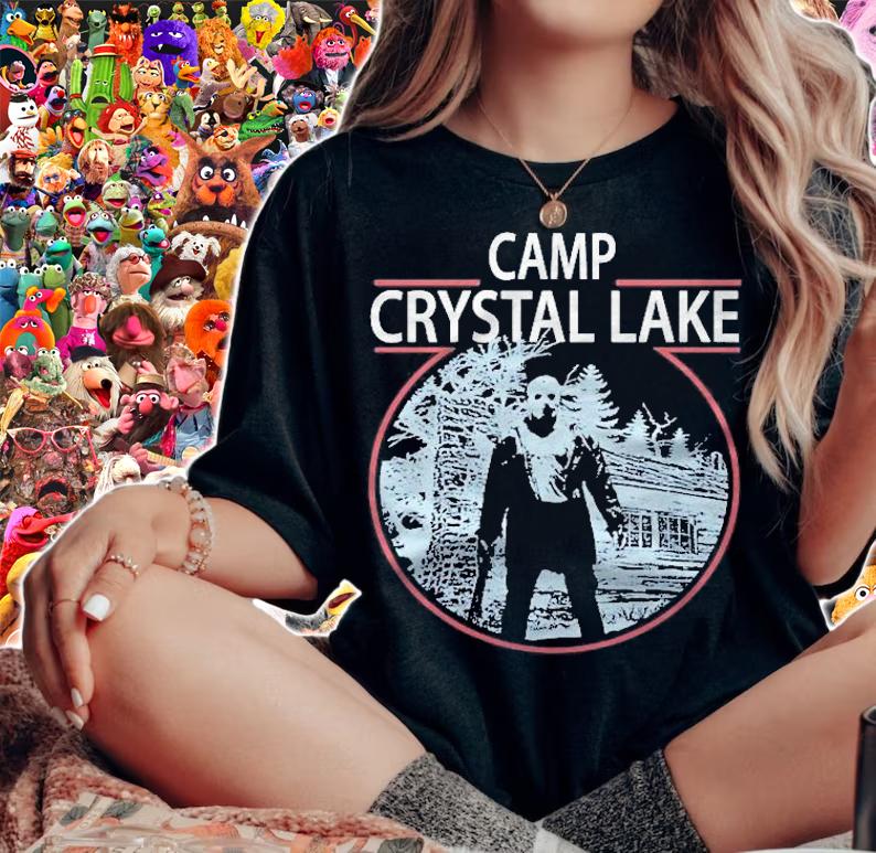 Camp Crystal Lake Friday The 13Th Jason Voorhees Shirt t-shirt