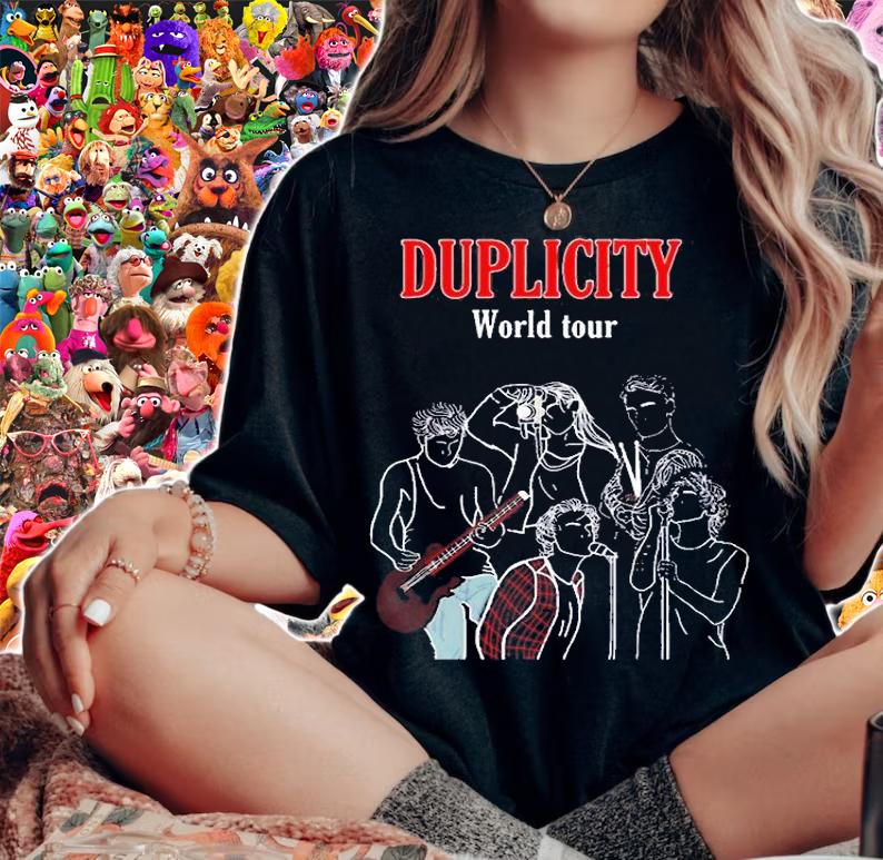Duplicity One Direction World Tour TShirt t-shirt woman shirt