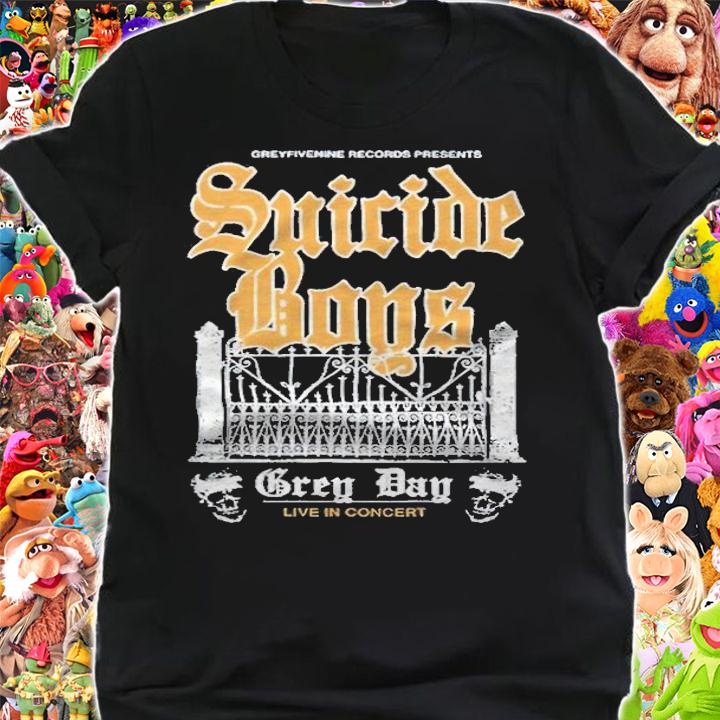 GreyFiveNine records presents Suicideboys Grey Day live in concert T-shirt t-shirt