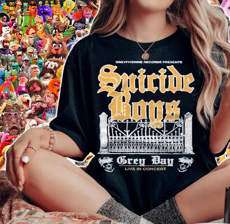 GreyFiveNine records presents Suicideboys Grey Day live in concert T-shirt t-shirt
