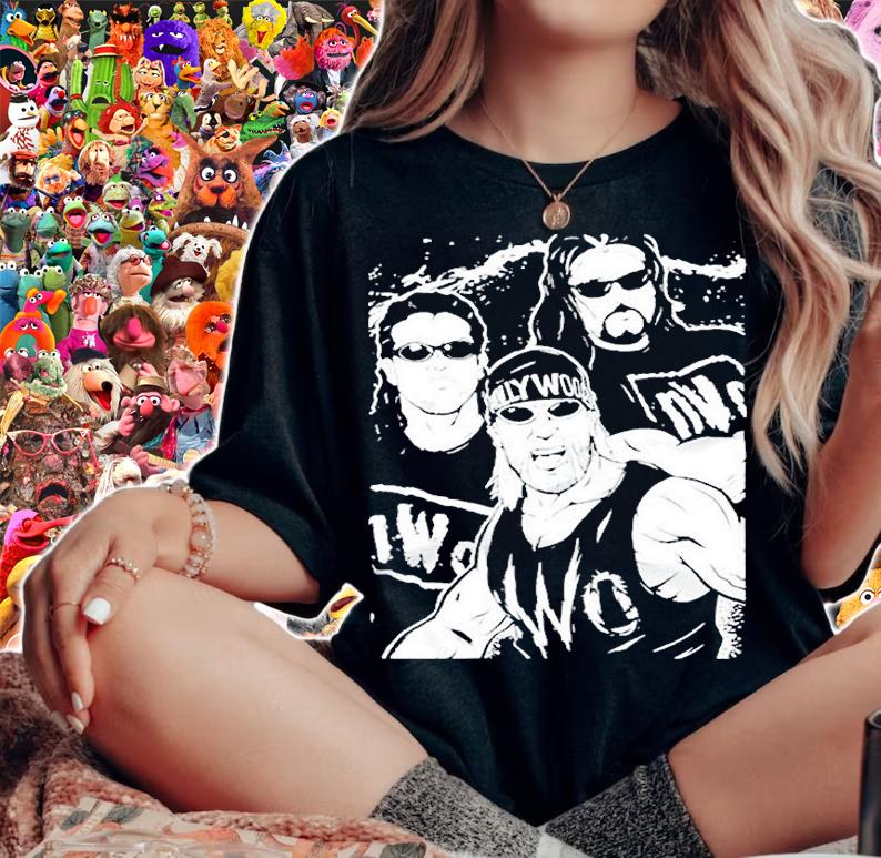 Hulk Hogan Wwe Art T-Shirt t-shirt woman shirt