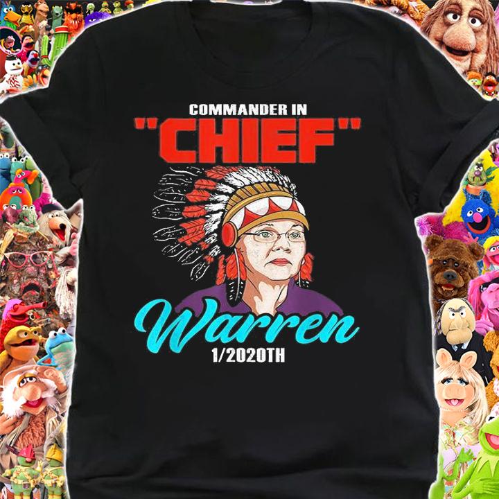 TRUMP Rally Gear Anti Elizabeth Warren Pocahontas Chief T-Shirt t-shirt