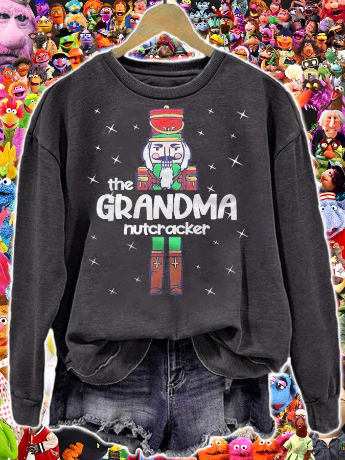 Grandma Nutcracker Family Matching Funny Gift Pajama Shirt t-shirt sweatshirt