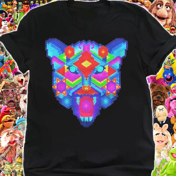Jaguar Huichol Art Gift Premium Shirt t-shirt shirt