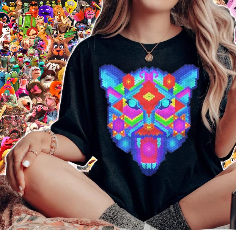 Jaguar Huichol Art Gift Premium Shirt t-shirt woman shirt