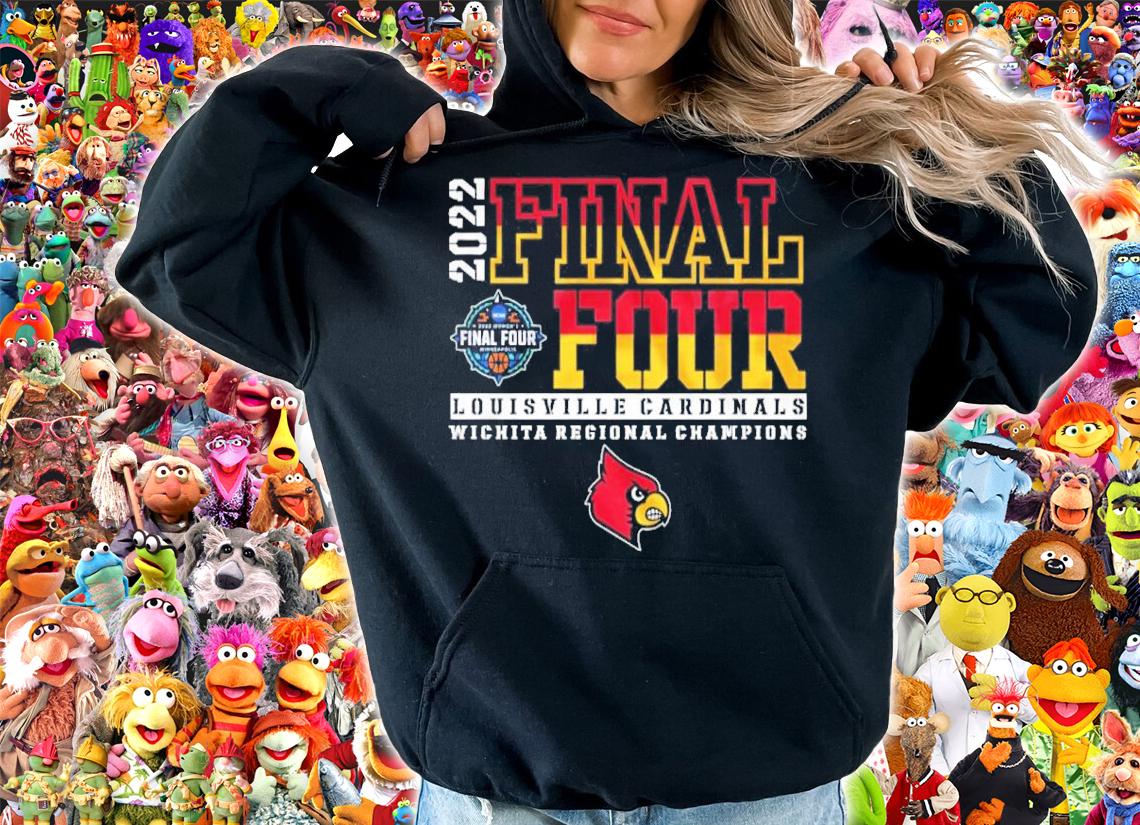 Louisville Cardinals Final Four Women's Basketball 2022 NCAA Wichita Regional Champions Shirt t-shirt