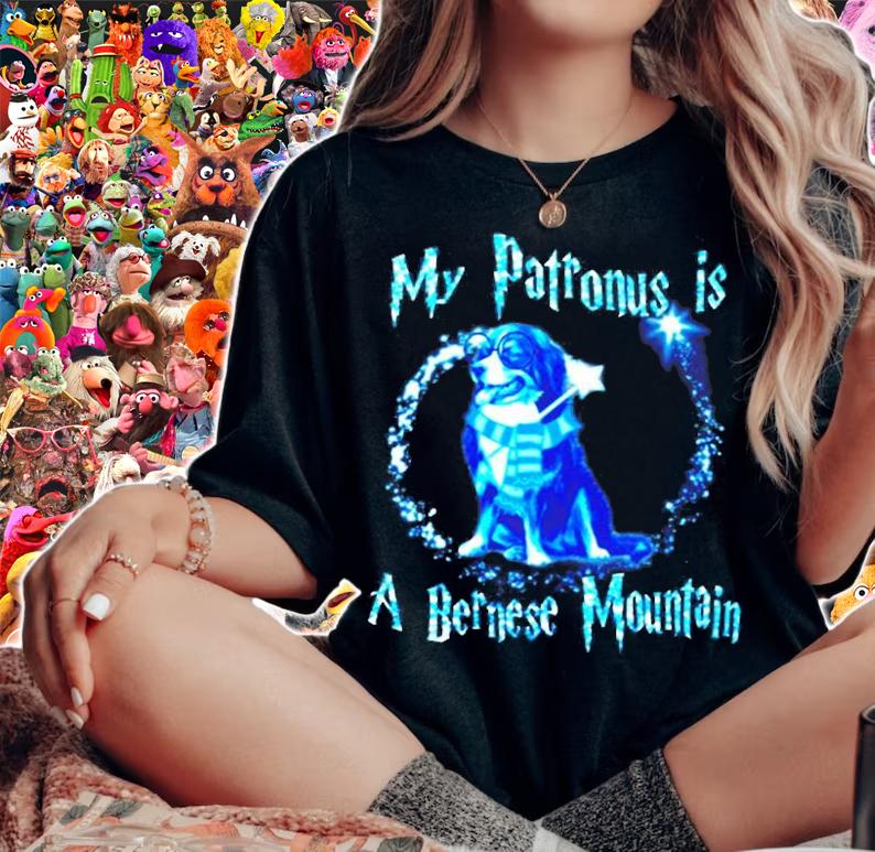 My Patronus Is A Bernese Mountain Dog Lovers T-Shirt t-shirt woman shirt
