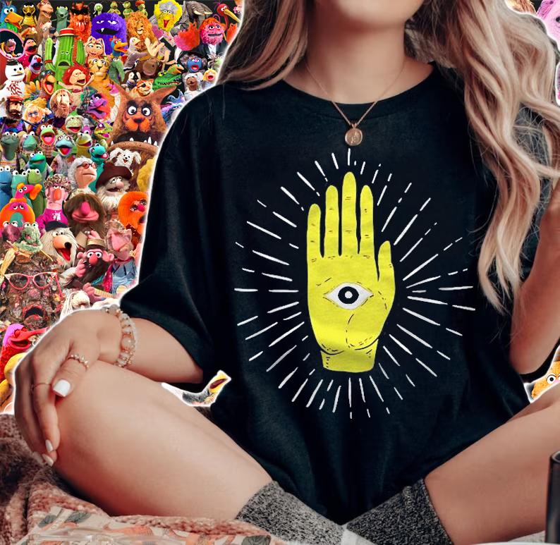 Palmistry Hand Reading Esoteric Spiritual Art Flower Symbols Shirt t-shirt woman shirt