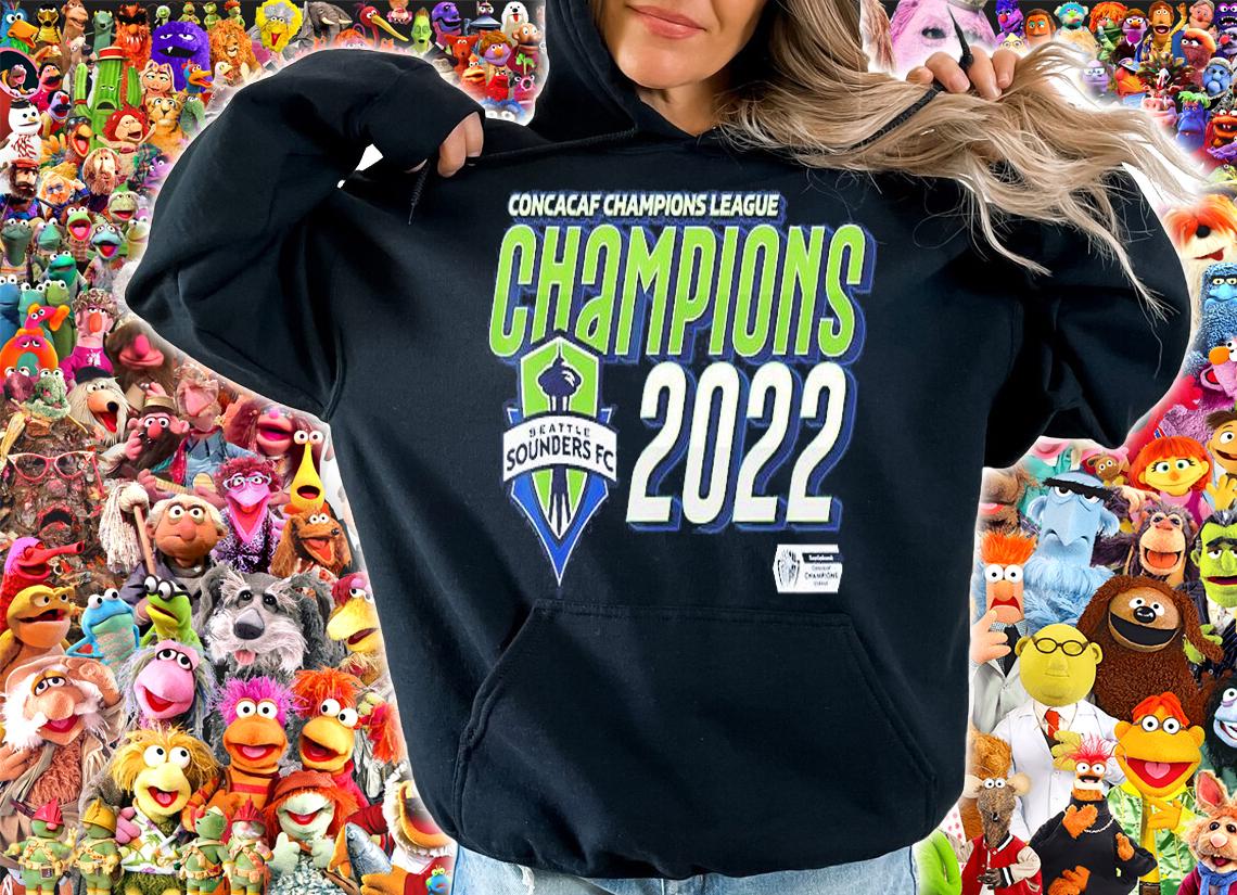 Seattle Sounders Champions 2022 Concacaf Champions League Shirt t-shirt hoodie
