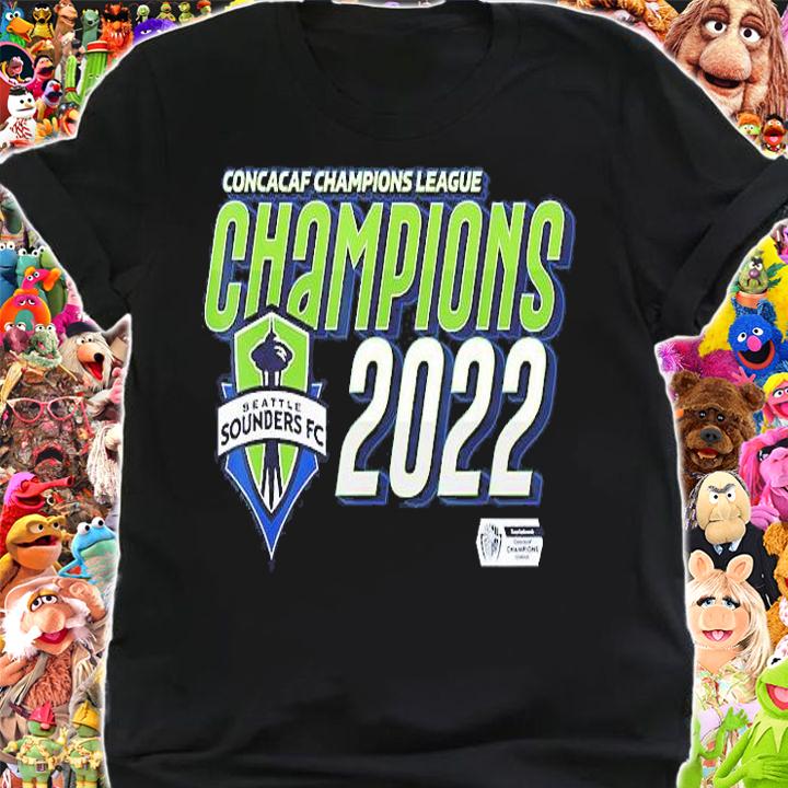Seattle Sounders Champions 2022 Concacaf Champions League Shirt t-shirt shirt