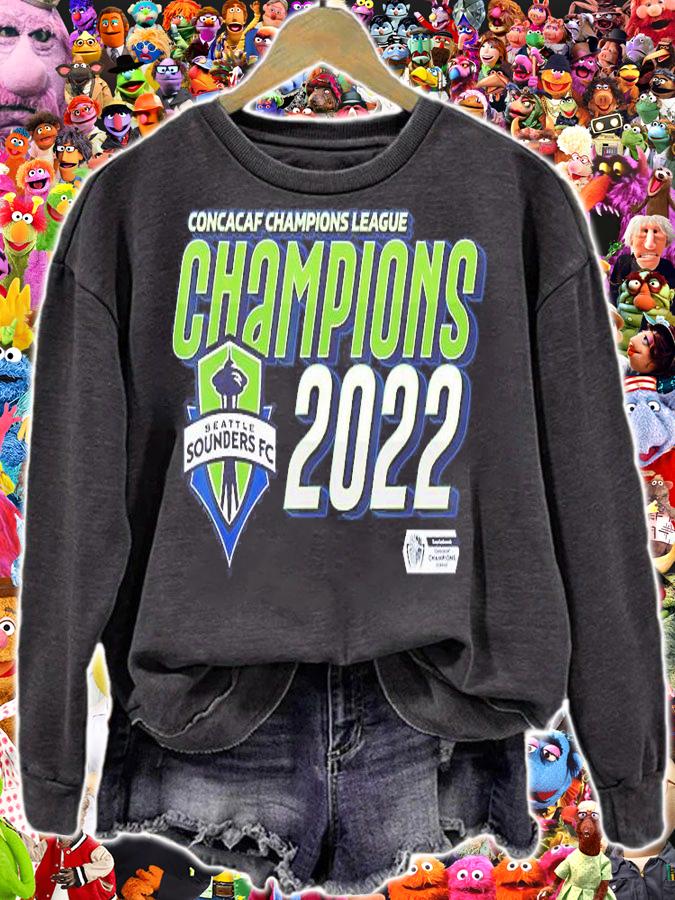 Seattle Sounders Champions 2022 Concacaf Champions League Shirt t-shirt sweatshirt
