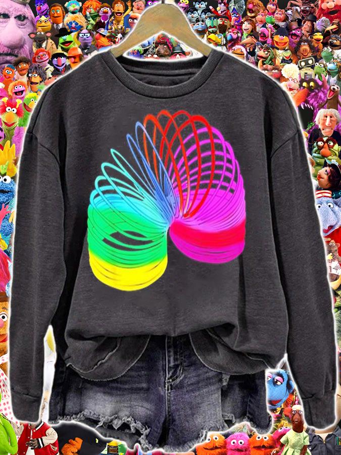 Slinky Retro 90s Toy Fashion Outfit Costume Attire 90s T-Shirt t-shirt