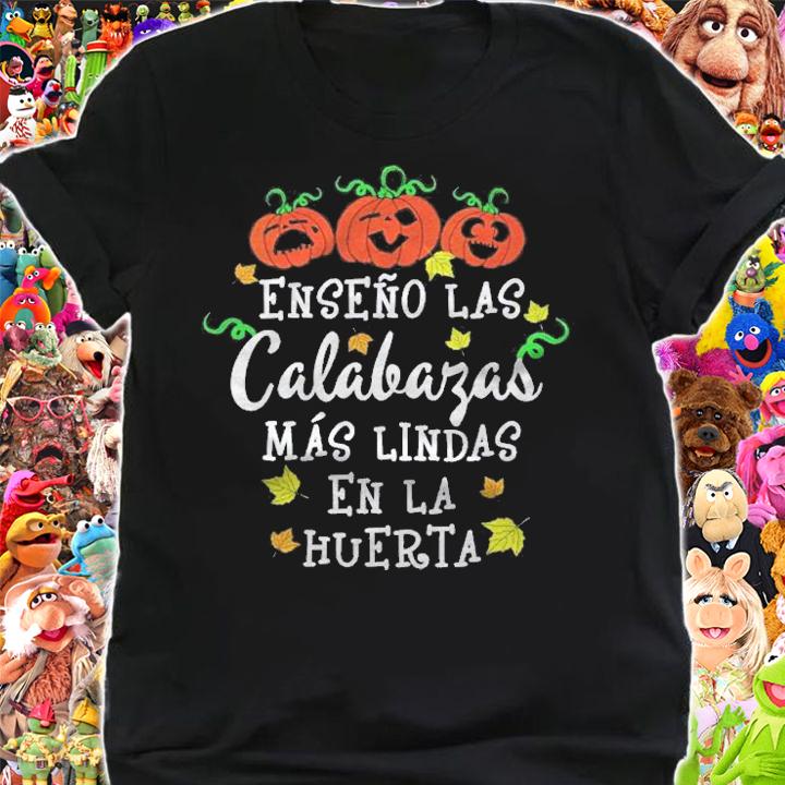 Spanish Teacher I Teach Cutest Pumpkins In Patch Halloween Shirt t-shirt