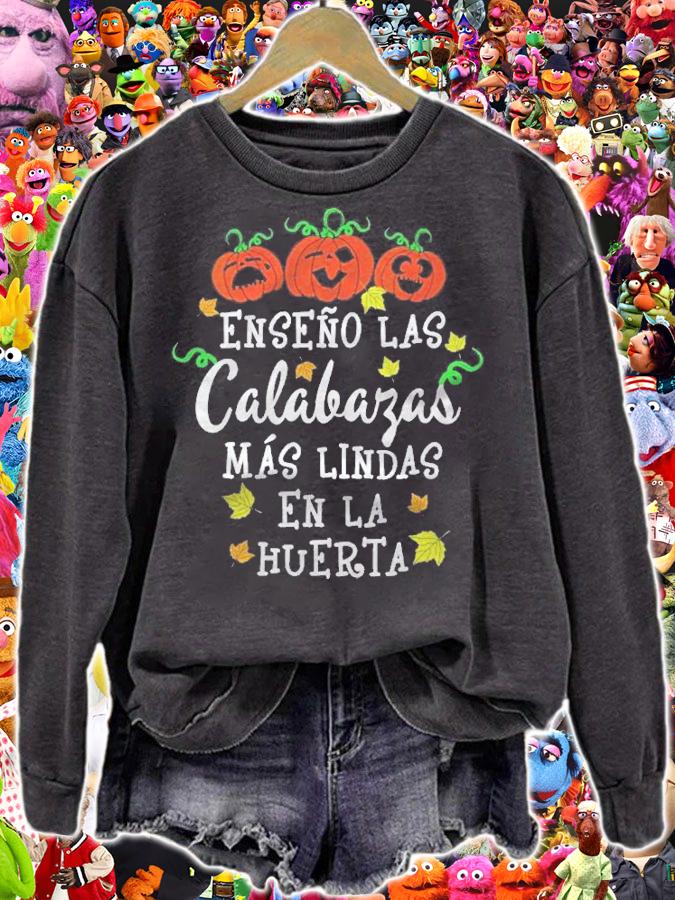 Spanish Teacher I Teach Cutest Pumpkins In Patch Halloween Shirt t-shirt