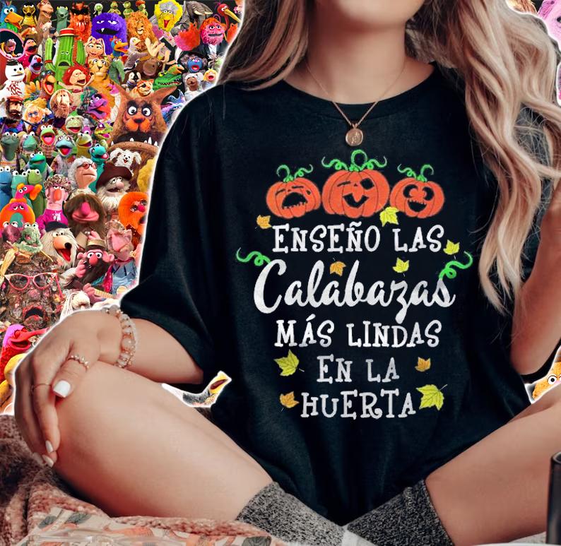 Spanish Teacher I Teach Cutest Pumpkins In Patch Halloween Shirt t-shirt