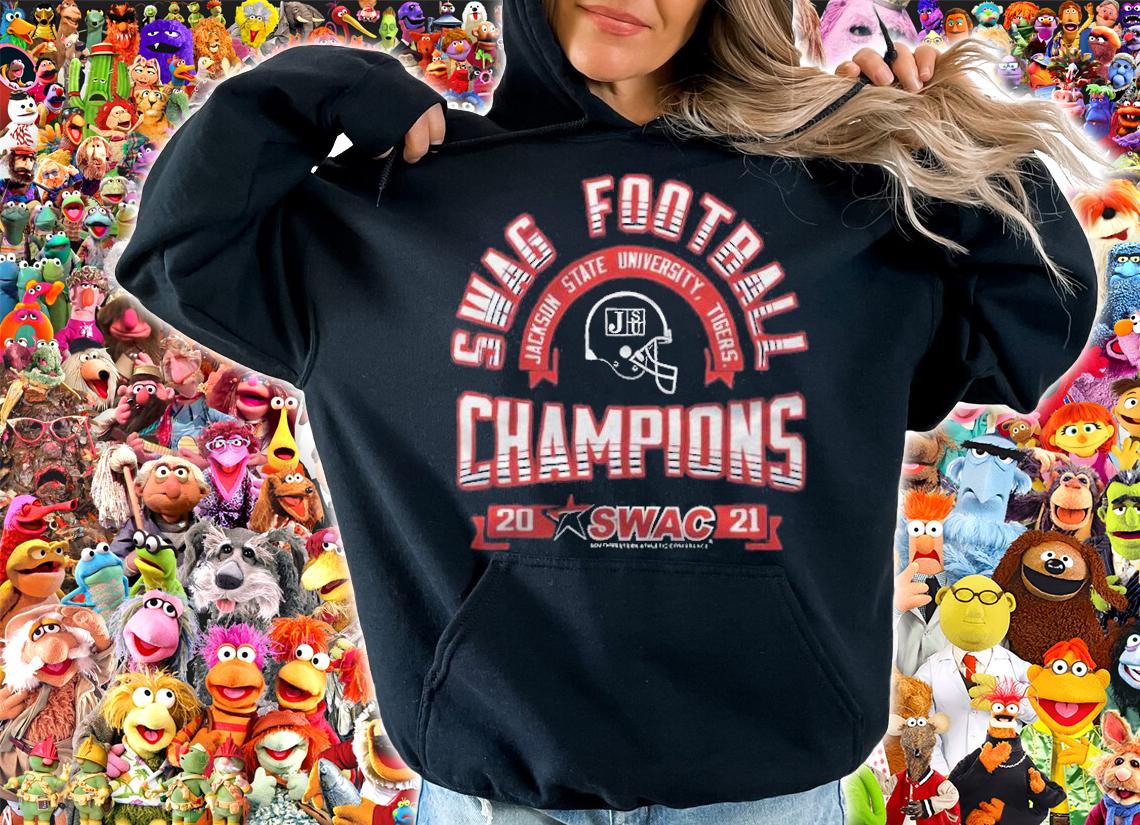 Swac Football Champions Jackson State Tigers 2021 T-shirt t-shirt hoodie