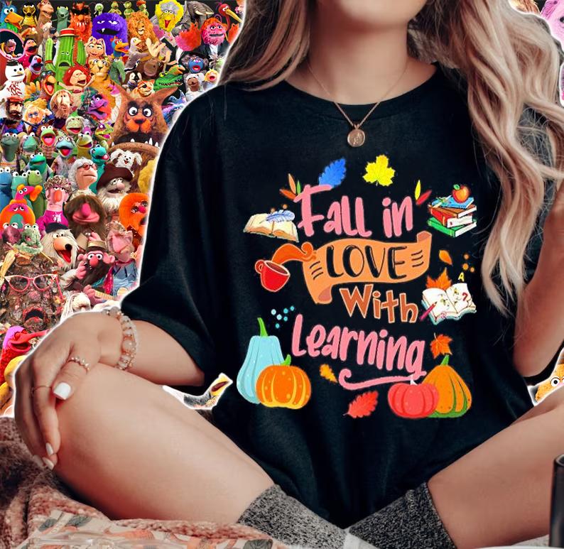 Fall In Love With Learning T-Shirt t-shirt