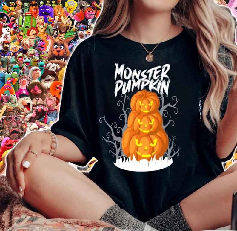 Halloween Monster Pumpkin Essential Gift T-shirt t-shirt woman shirt