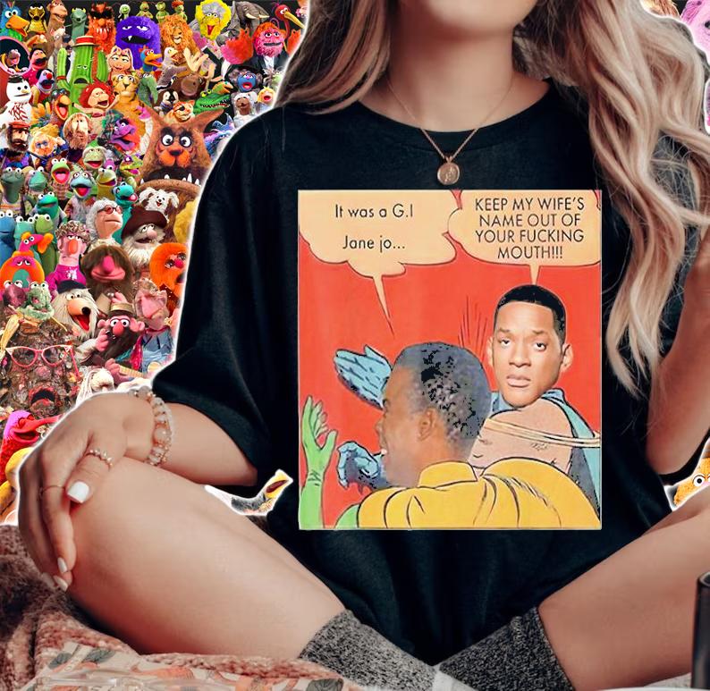 Oscar 2022 Keep My Wifes Name Out Your Mouth T-Shirt t-shirt woman shirt