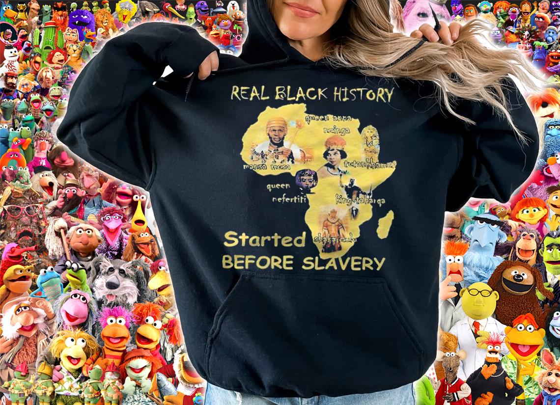 Real black history started before Slavery 2022 T-shirt t-shirt hoodie