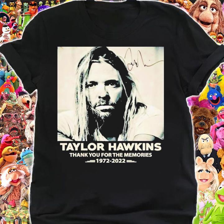 Taylor Rock Signatures Thank You For The Memories 1972-2022 Shirt t-shirt shirt