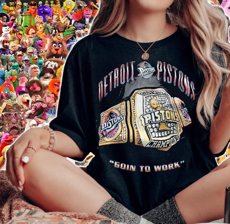 Detroit Pistons Goin' To Work Shirt t-shirt woman shirt