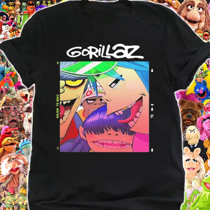 Gorillaz Polaroid Slide Shirt t-shirt shirt