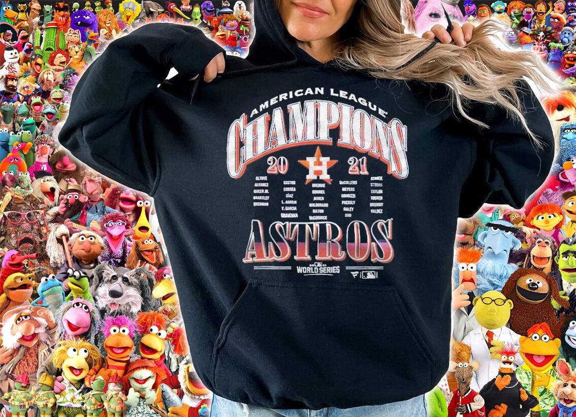 Houston Astros Baseball Teams Players 2021 World Series American League Champions T-Shirt t-shirt hoodie