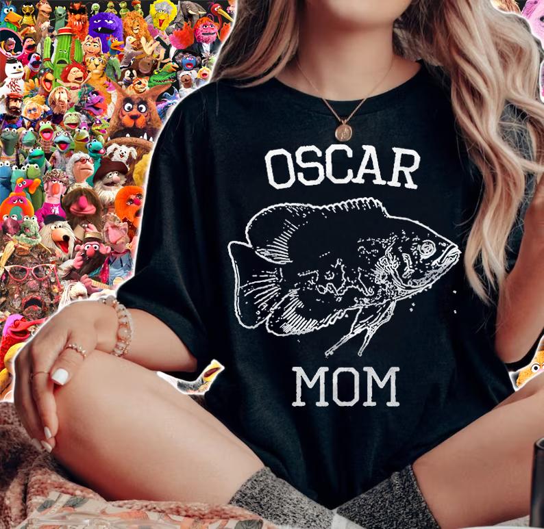 Oscar Mom Fish Tank Hobby Cichlid Aquarium Shirt t-shirt woman shirt