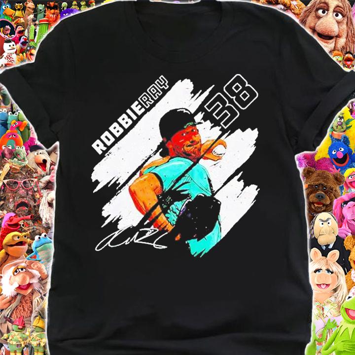 Robbie Ray Seattle Mariners Stripes Signature T-Shirt t-shirt shirt