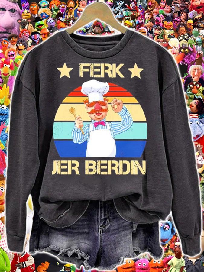 Top Ferk Jer Berdin Vintage Shirt t-shirt